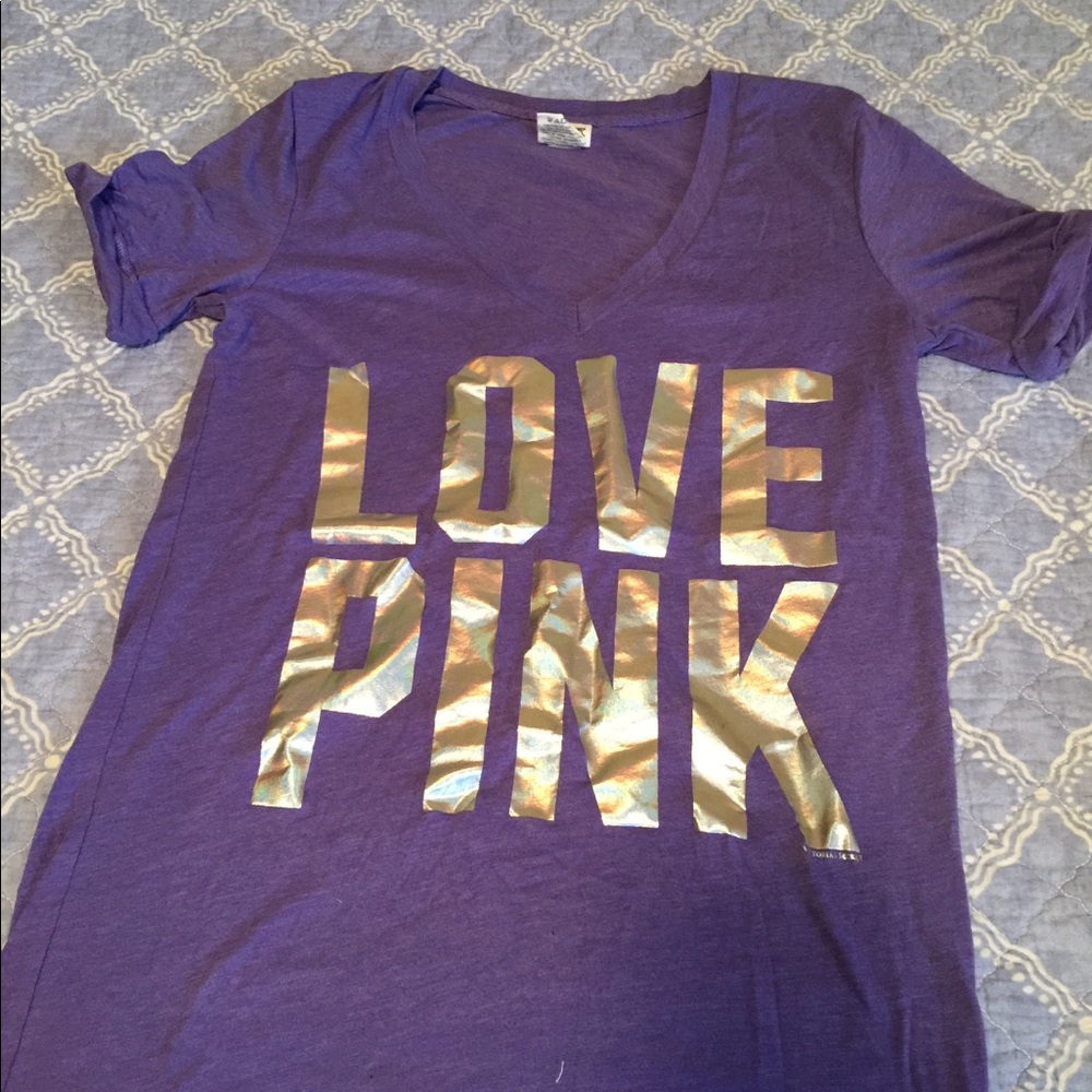 Pink Victoria’s Secret Tee
